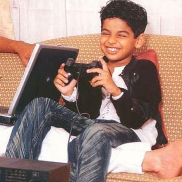 Ishaan Khatter as a child