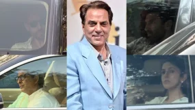 Jackie-Tiger Shroff, Aryan Khan, Aditya Roy Kapoor And Others Arrive