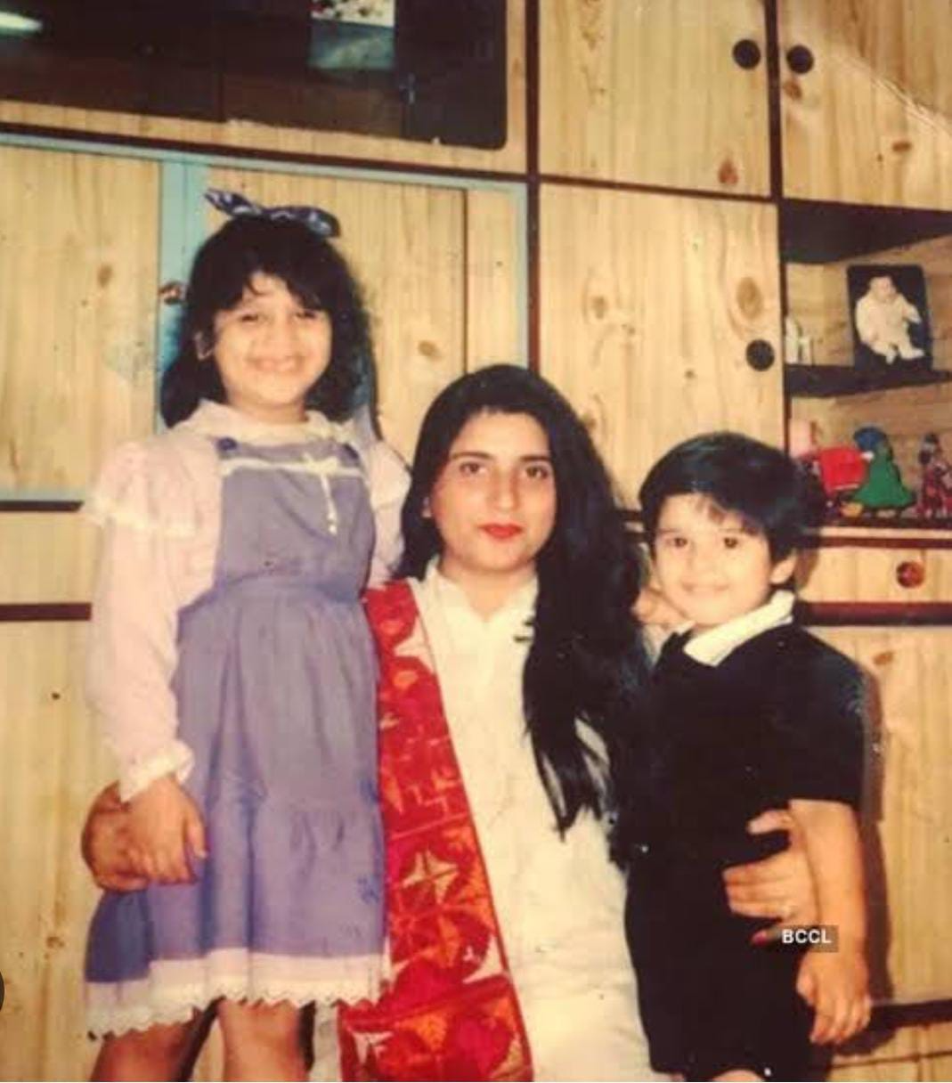 Karan Tacker as a child