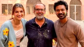 Kriti Sanon Reflects On Working With Dhanush In Aanand L Rai's Tere Ishk Mein