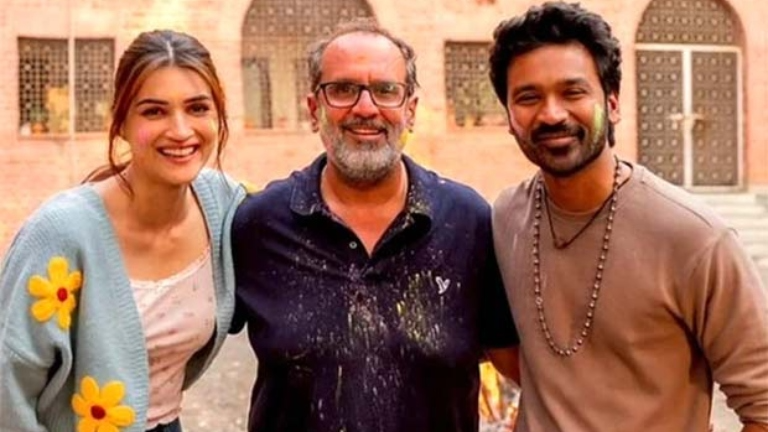 Kriti Sanon Reflects On Working With Dhanush In Aanand L Rai's Tere Ishk Mein
