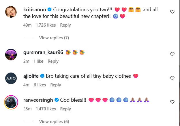 Kriti Sanon, Rnaveer Singh wish Vicky-Kat