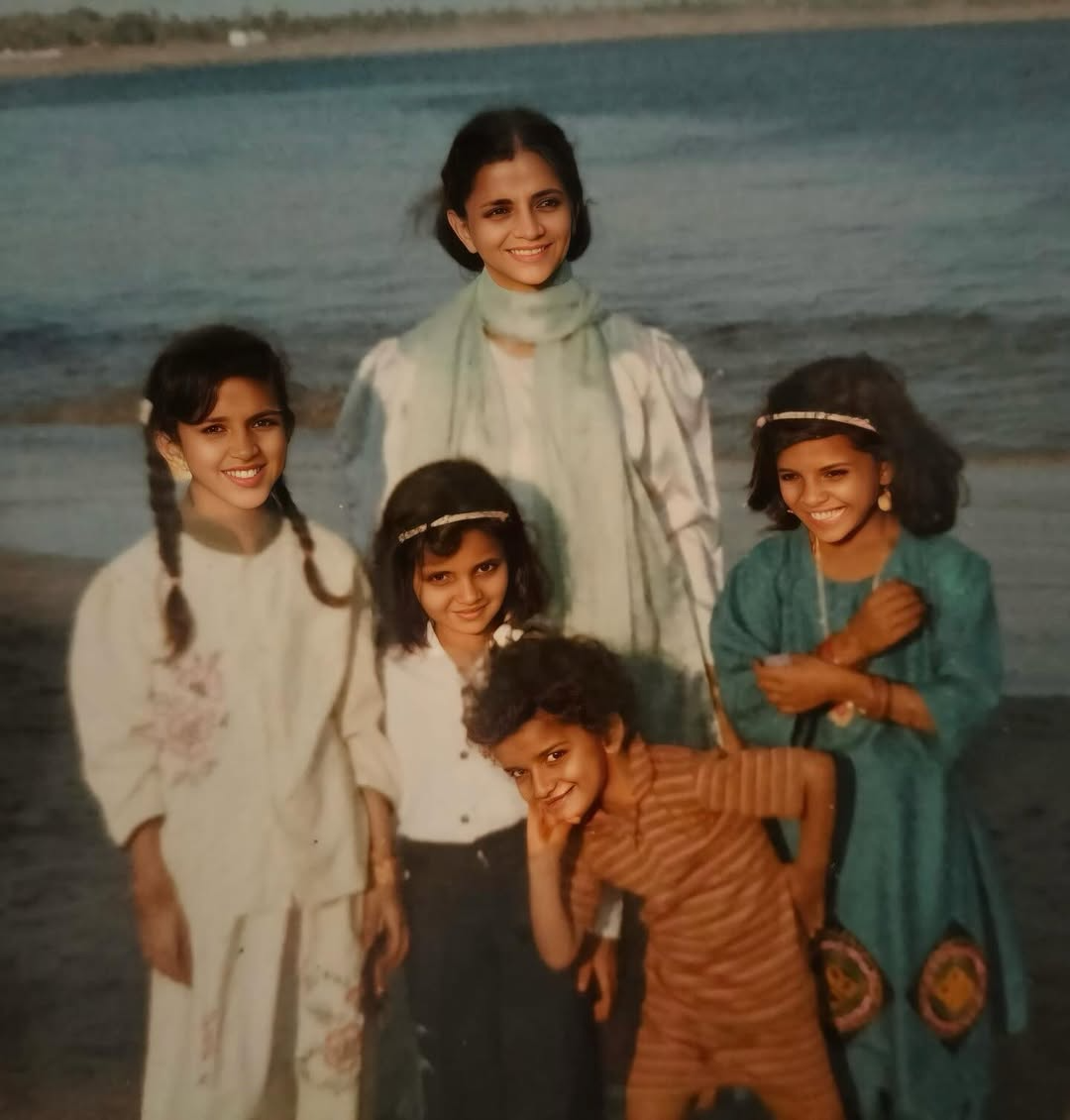 Munawar Faruqui as a child