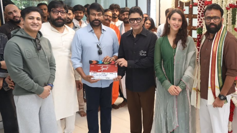 Prabhas’ SPIRIT Officially Goes On Floor