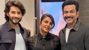 Priyanka Chopra Poses With Mahesh Babu, Prithviraj Sukumaran Ahead Of Promotions