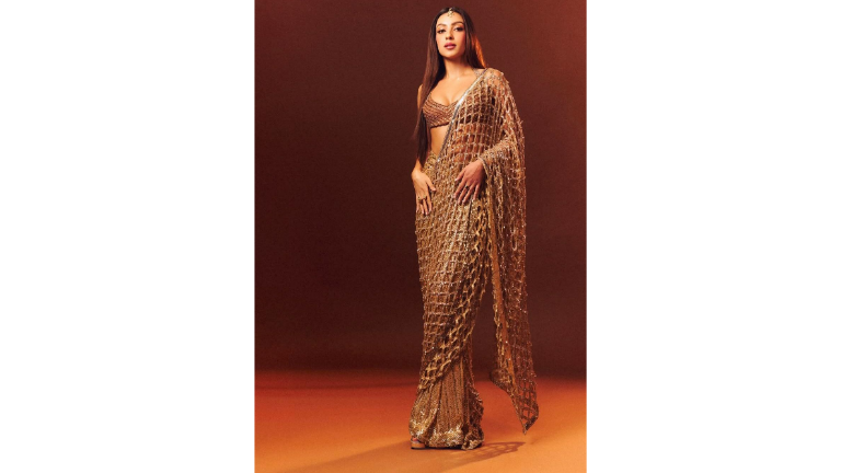 Sahher Bambba In Saree