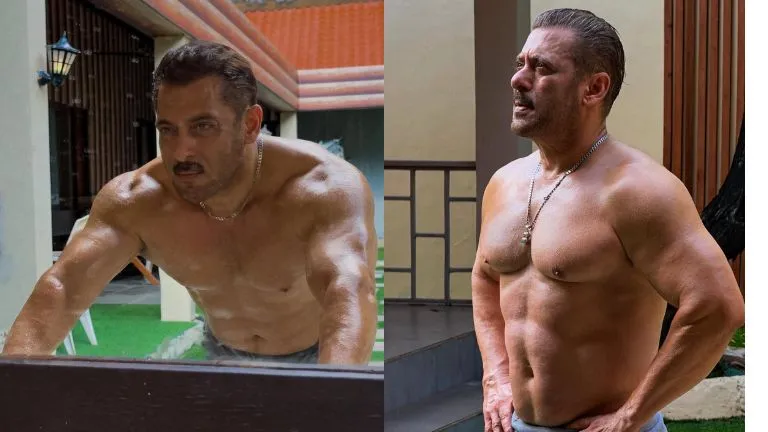 Salman Khan Flaunts Abs In New Shirtless Photo