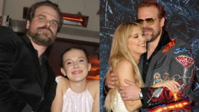 Millie Bobby Brown David Harbour Stranger Things
