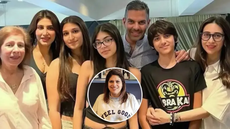 Sunjay Kapur's Sister Mandhira Comes In Support Of Karisma Kapoor's Kids Samaira, Kiaan
