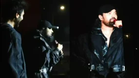 Himesh Reshammiya, Kartik Aaryan Create Madness at Event With New Song Teaser