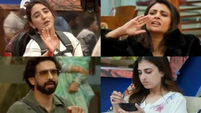 ashnoor kaur-malti chahar and amaal mallik-farrhana bhatt spat in bigg boss 19