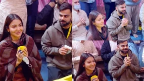 Anushka Sharma, Virat Kohli Visit Premanand Ji Maharaj For 3rd Time In Vrindavan