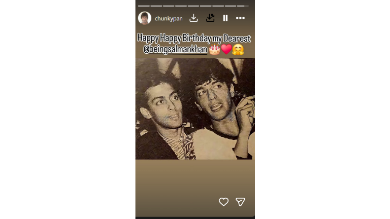 Chunky Pandey Wishes Salman Khan