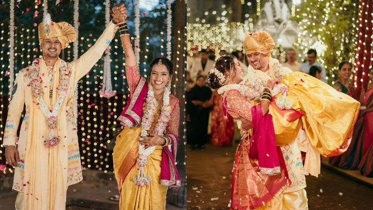 Jay Dudhane Marries Harshala Patil After Dating For Over 2 Years, Shares Wedding Photos