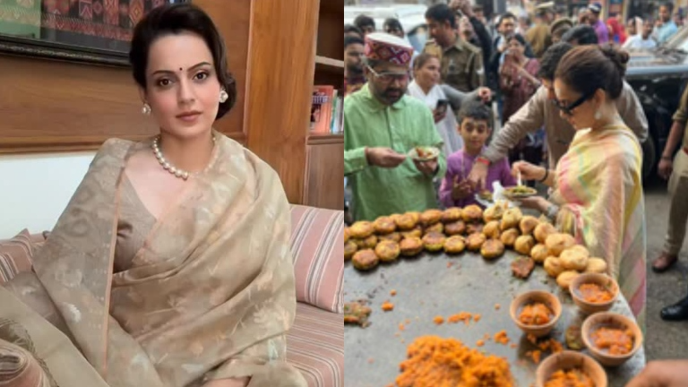 Kangana Ranaut Clarifies NOT Littering In Varanasi