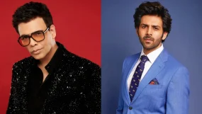 Kartik Aaryan Karan Johar