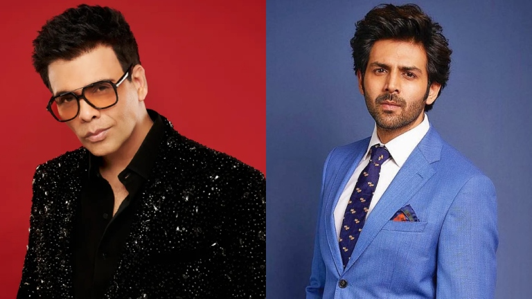 Kartik Aaryan Karan Johar