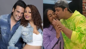 Krushna Abhishek wishes wife Kashmera Shah on her birthday