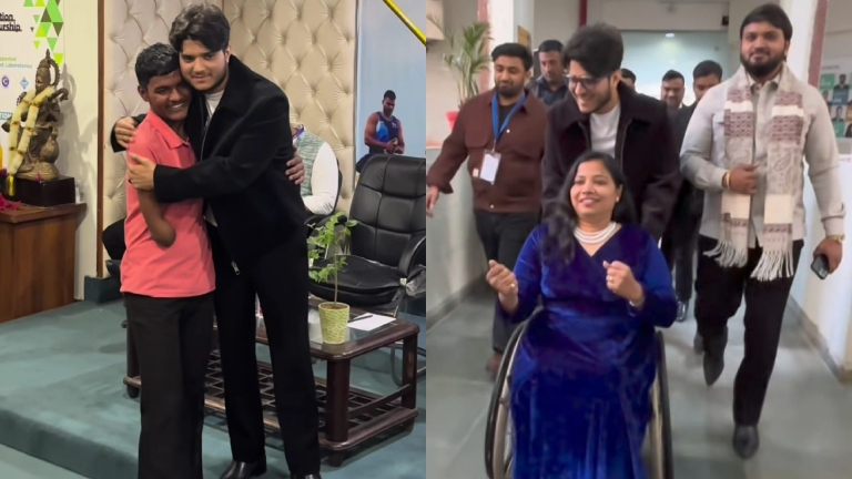 Mridul Tiwari Spends A Heartfelt Day With Specially-Abled People