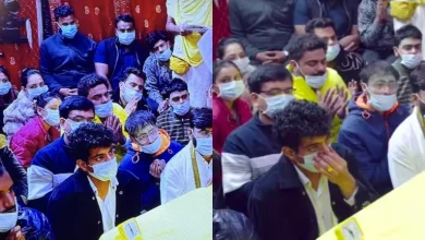 Palash Muchhal Spotted At Premanand Maharaj's Ashram After Delayed Wedding With Smriti Mandhana
