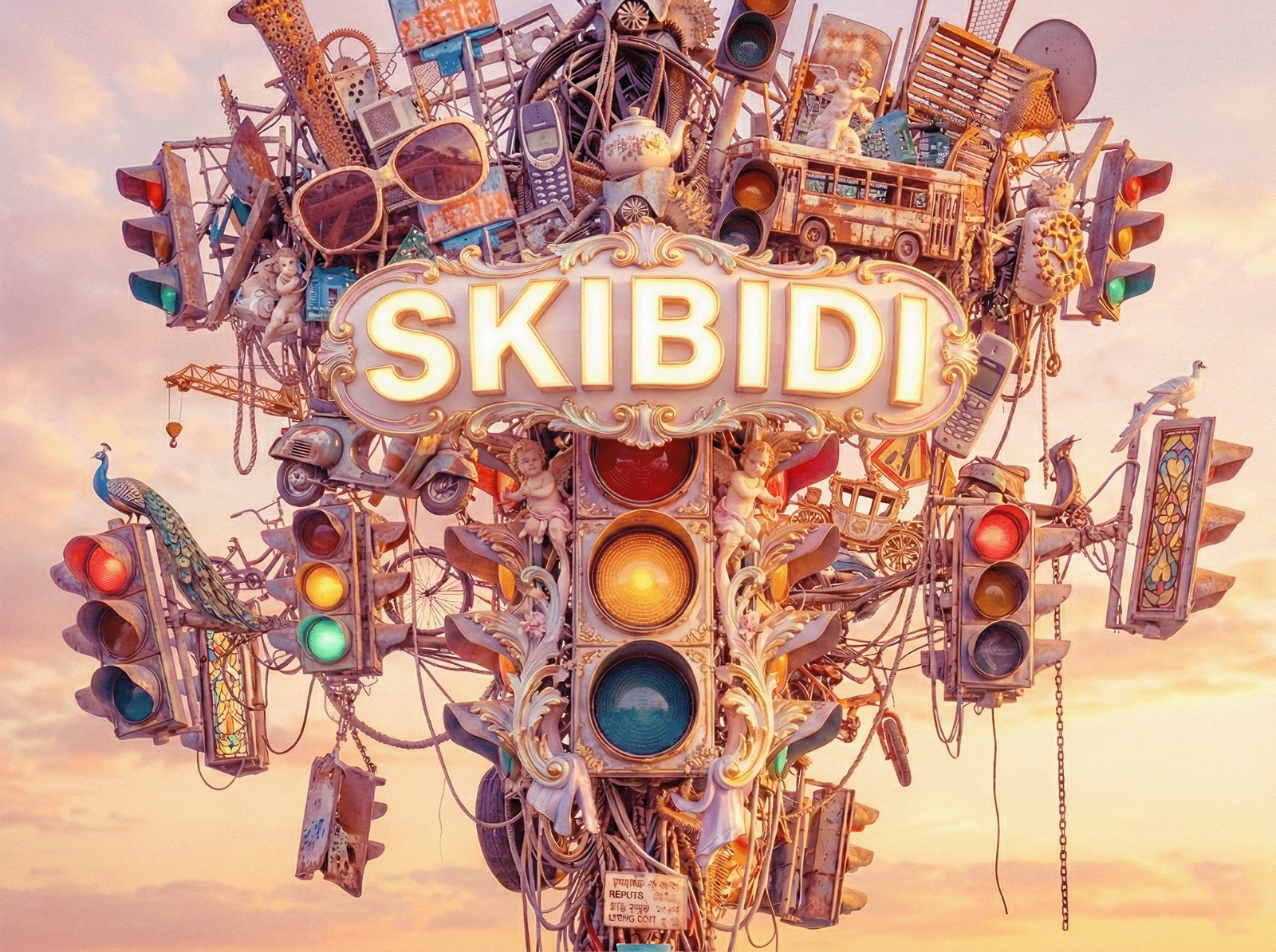 Poster Of Akriti Singh's New Hindi Comedy Feature Film, Skibidi