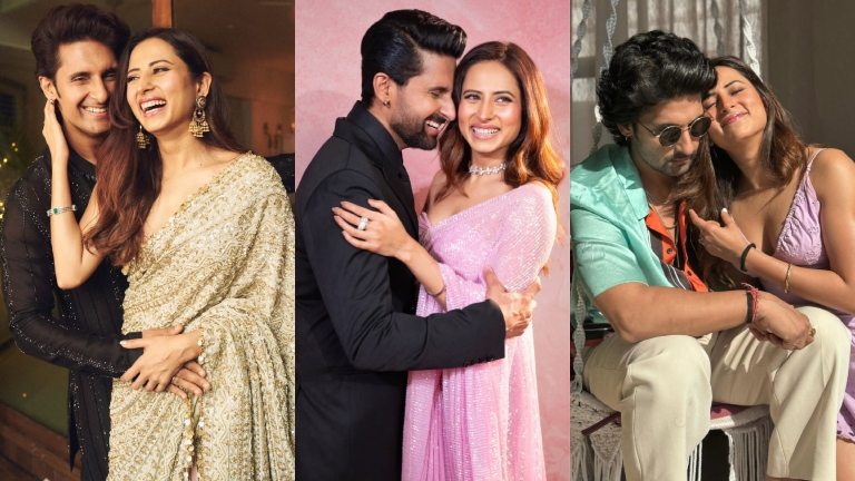 Ravie Dubey, Sargun Mehta Celebrate 12th Marriage Anniversary
