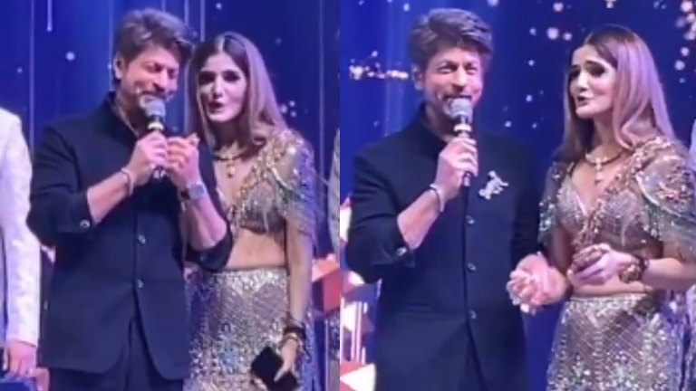 Shah Rukh Khan Hillariously Shuts Down 'Bolo Zubaan Kesari' Request At Delhi Wedding