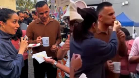 Shraddha Kapoor and Rahul Mody spotted feeding each other on a date