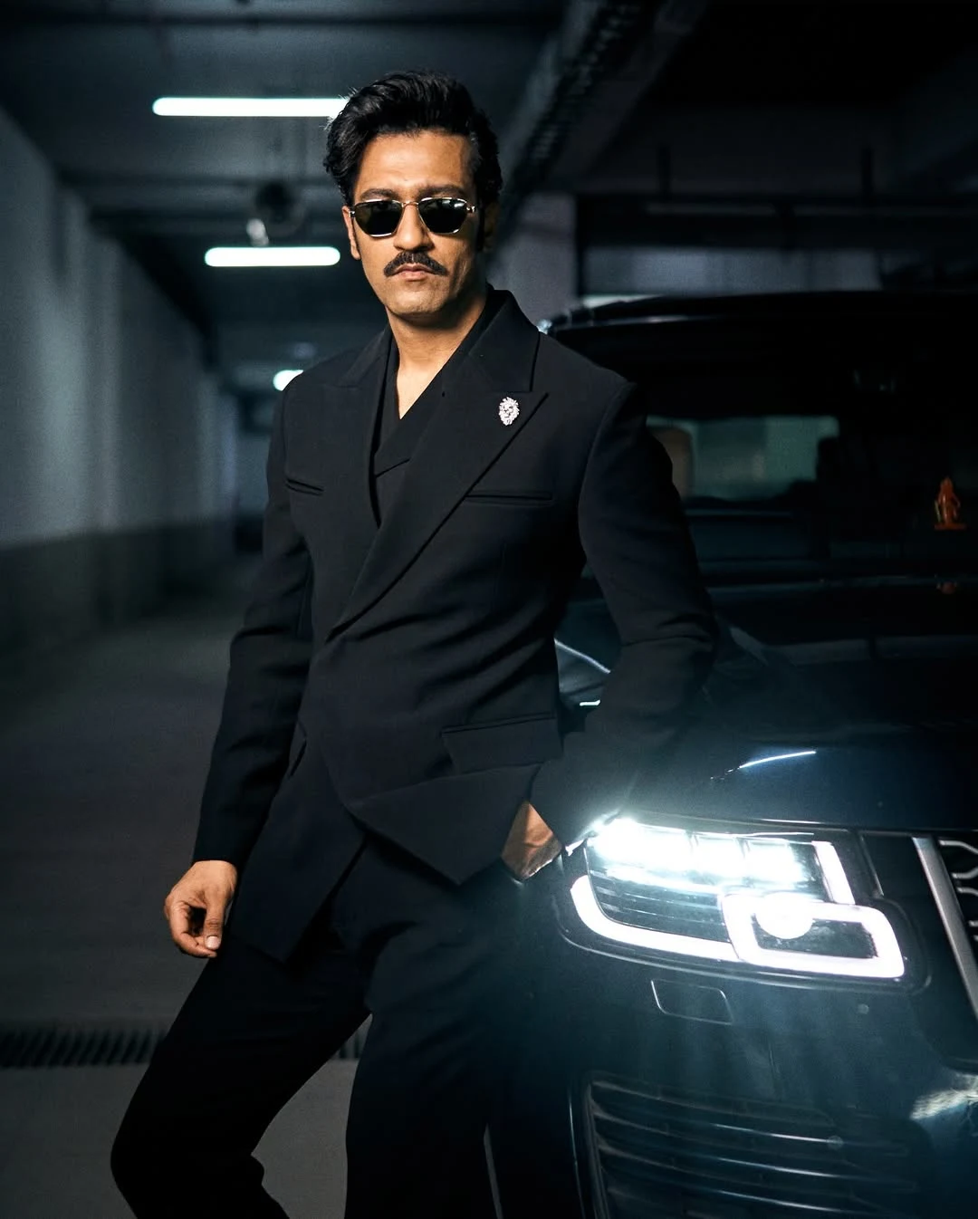Vicky Kaushal in Black Suit