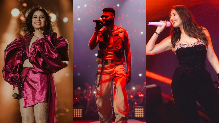 Sunidhi Chauhan Dhvani Bhanushali