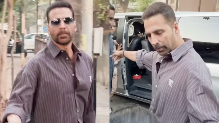 Akshay Kumar Arrives FIRST To Vote