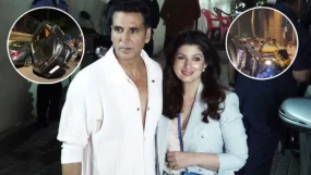 Akshay Kumar's SUV Met With A Road Accident In Juhu