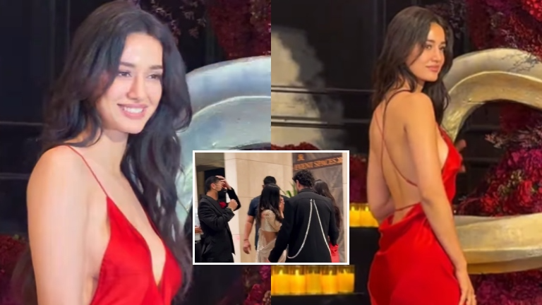 Disha Patani Spotted With Rumoured Boyfriend Talwiinder At Wedding Reception