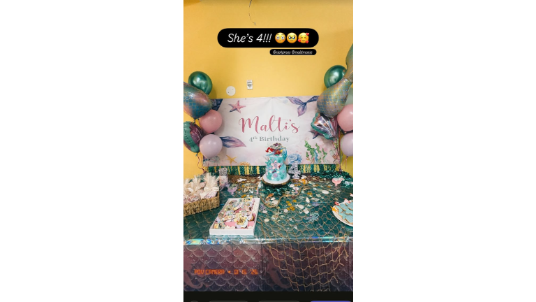 Malti Marie turns 4