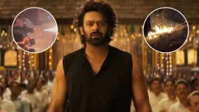 Prabhas Fans Bun Confetti In Odisha Theatre During Horror Fantasy Screening