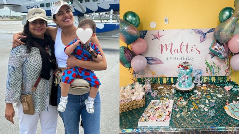 Priyanka Chopra Drops Sneak Peek Into Daughter Malti Marie's 4th Birthday Celebrations