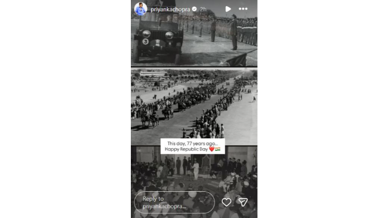 Priyanka Chopra wishes on Republic Day