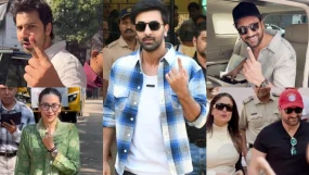Ranbir Kapoor, Vicky Kaushal, Kareena-Karisma Kapoor And Others Fulfil Their Civic Duties