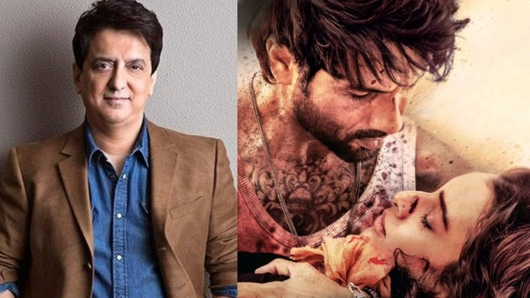 Sajid Nadiadwala & Vishal Bhardwaj Unveil Shahid Kapoor-Triptii Dimri's O Romeo Poster