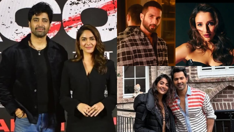 Shahid Kapoor Triptii Dimri O'Romeo Mrunal Thakur Adivi Sesh Dacoit: Ek Prem Katha