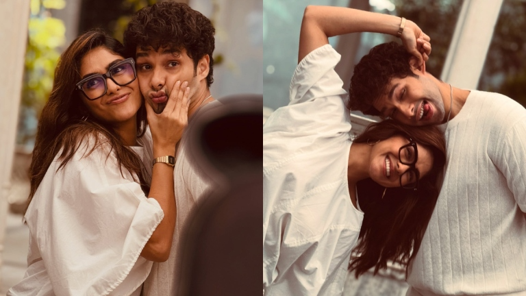 Siddhant Chaturvedi Shares Adorable BTS With Co-Star Mrunal Thakur Of Aasma Song