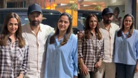 Sunny Deol Poses With Sisters Esha, Ahana Deol Post Father Dharmendra's Demise