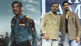 Ahan Shetty Suniel Shetty