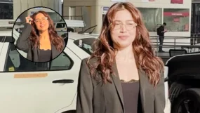 Bhumi Pednekkar Picks Up A Discarded Bottle Cap At Mumbai Airport