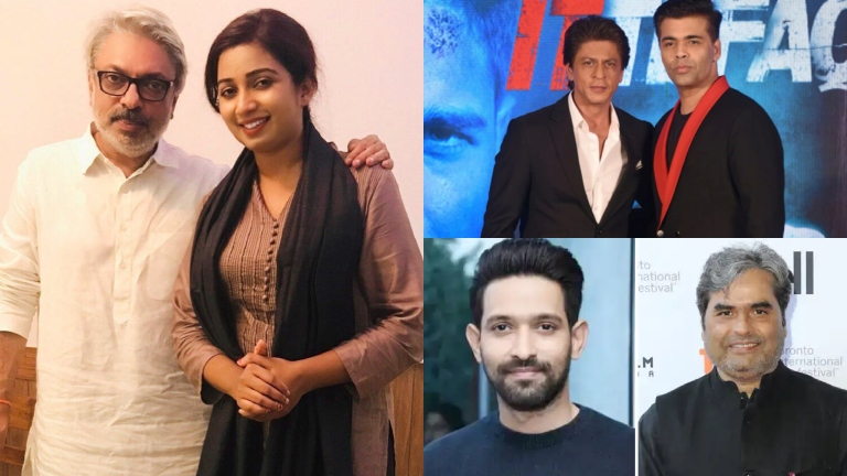 Shah Rukh Khan Karan Johar Vikrant Massey Vishal Bhardwaj Sanjay Leela Bhansali Shreya Ghoshal