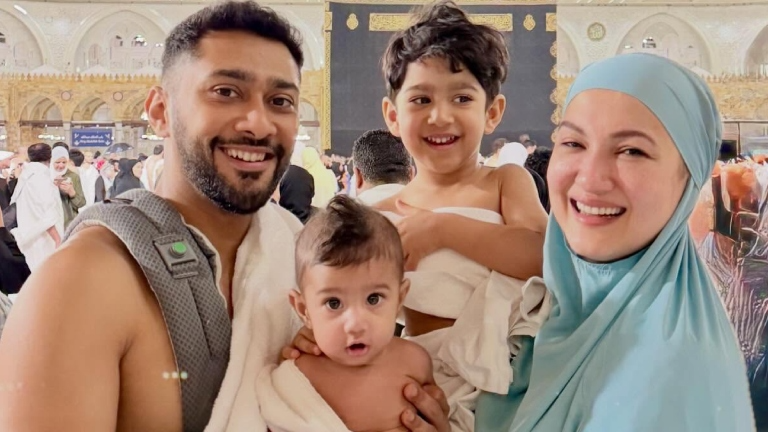 Gauahar Khan, Zaid Darbar Share FIRST Pic Of Younger Son Farwaan