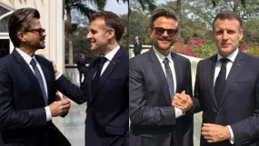French President Emmanuel Macron Calls Anil Kapoor His Favourite Bollywood Star