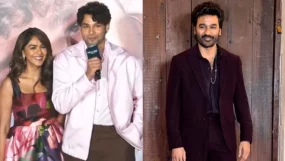 Mrunal Thakur Blushes At Siddhant Chaturvedi's Aap Kisi Aur Ki Dulhan Ho Remark