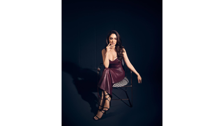 Sandeepa Dhar in Chocolate outfit