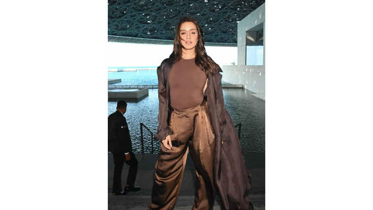 Shraddha Kapoor in Chocolate outfit